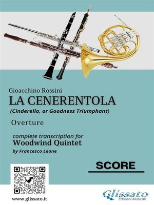 cover image of Score of "La Cenerentola" for Woodwind Quintet